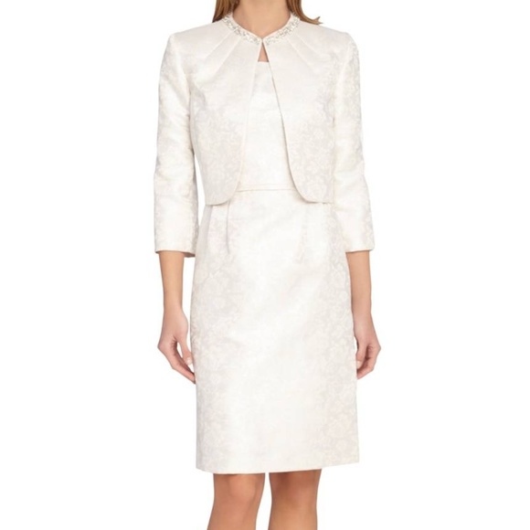 tahari sheath dress with jacket
